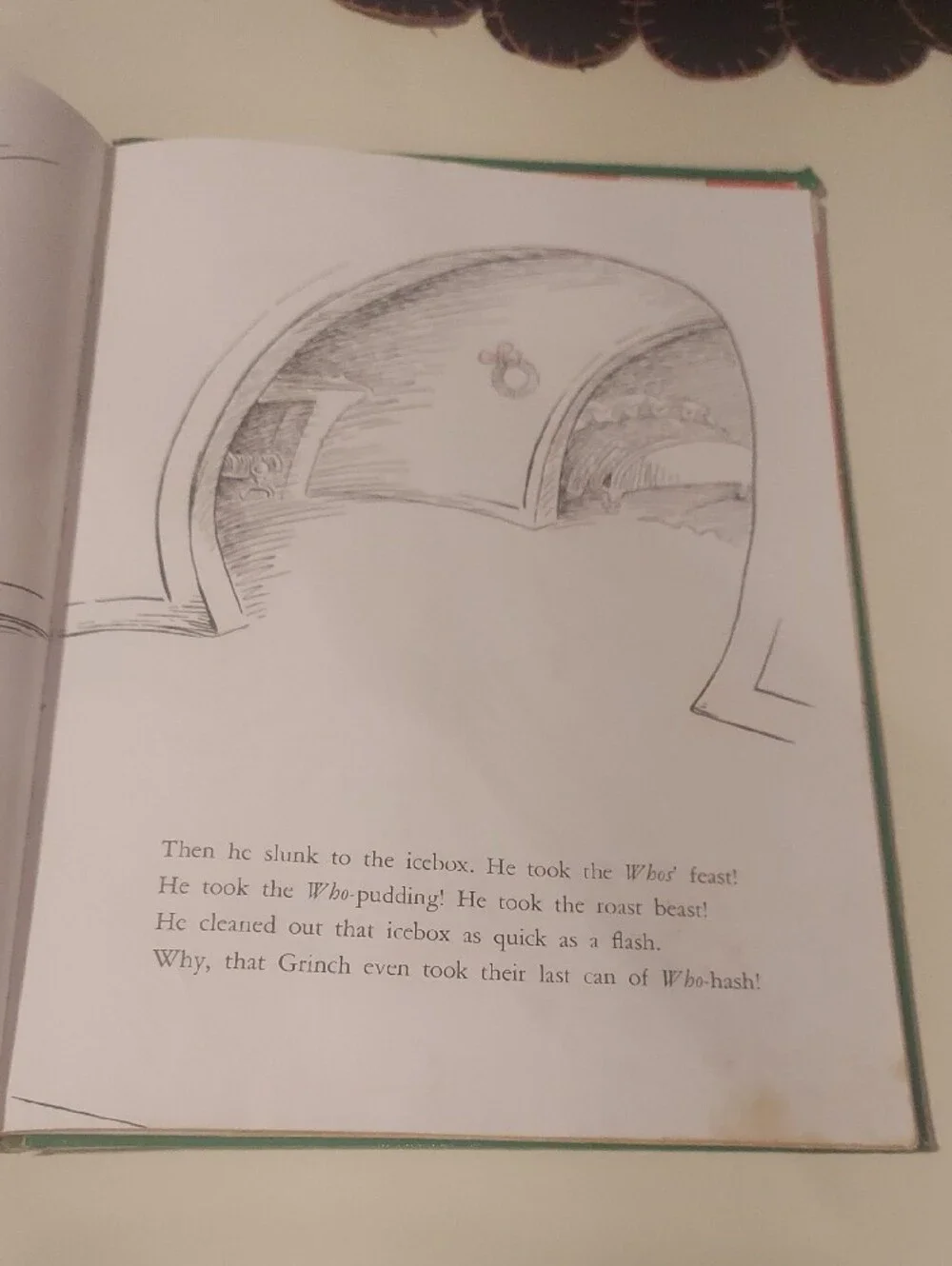 How The Grinch Stole Christmas! By Dr. Seuss Hardcover Edition